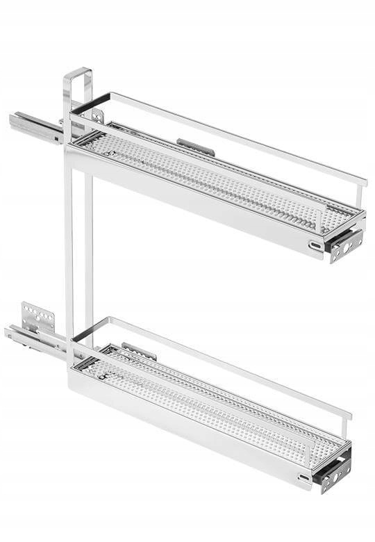 Peka 004.73.C Úzky 2-policový výťah Style/ chróm