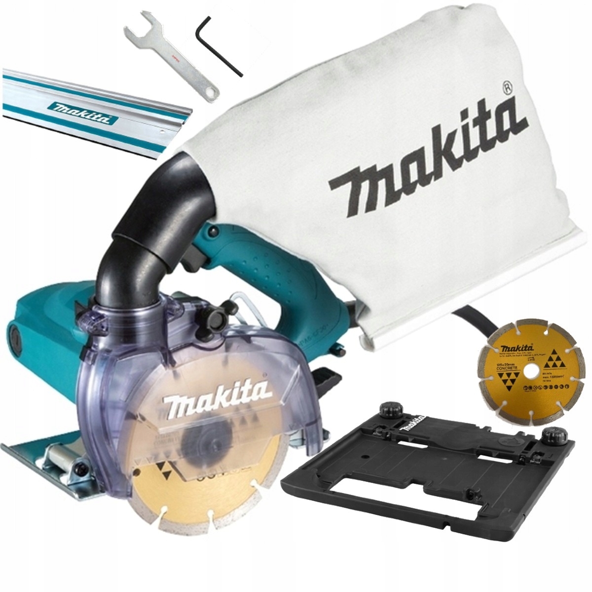 

Makita Przecinarka 4100KB Szyna 1m Adapter