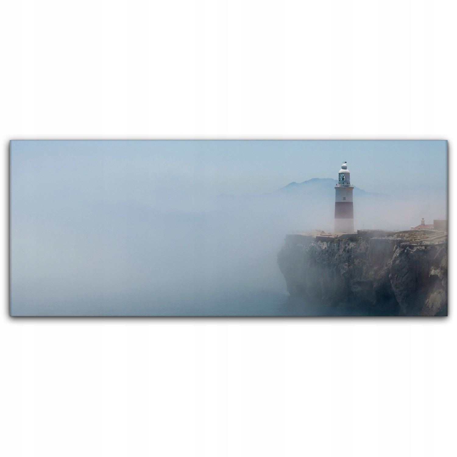 

Obraz Canvas dekoracja 125x50 Latarnia Morska Mgła