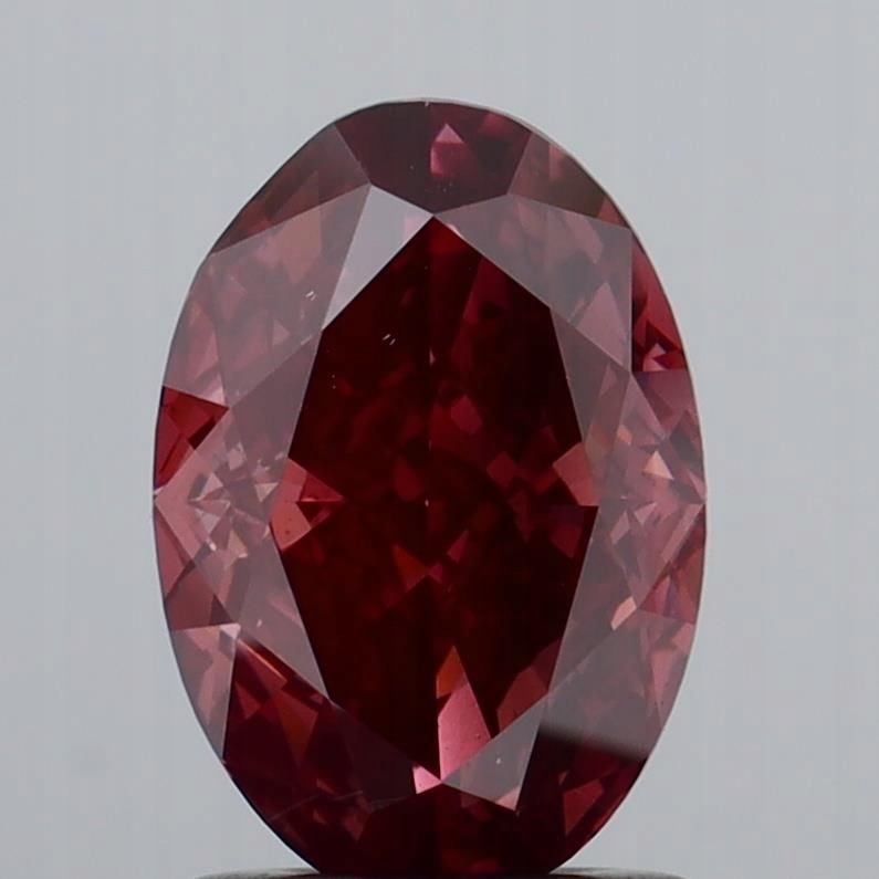 Diament laboratoryjny kolorowy 1.27ct ROUND Fancy Deep Orange VS1 (IGI)