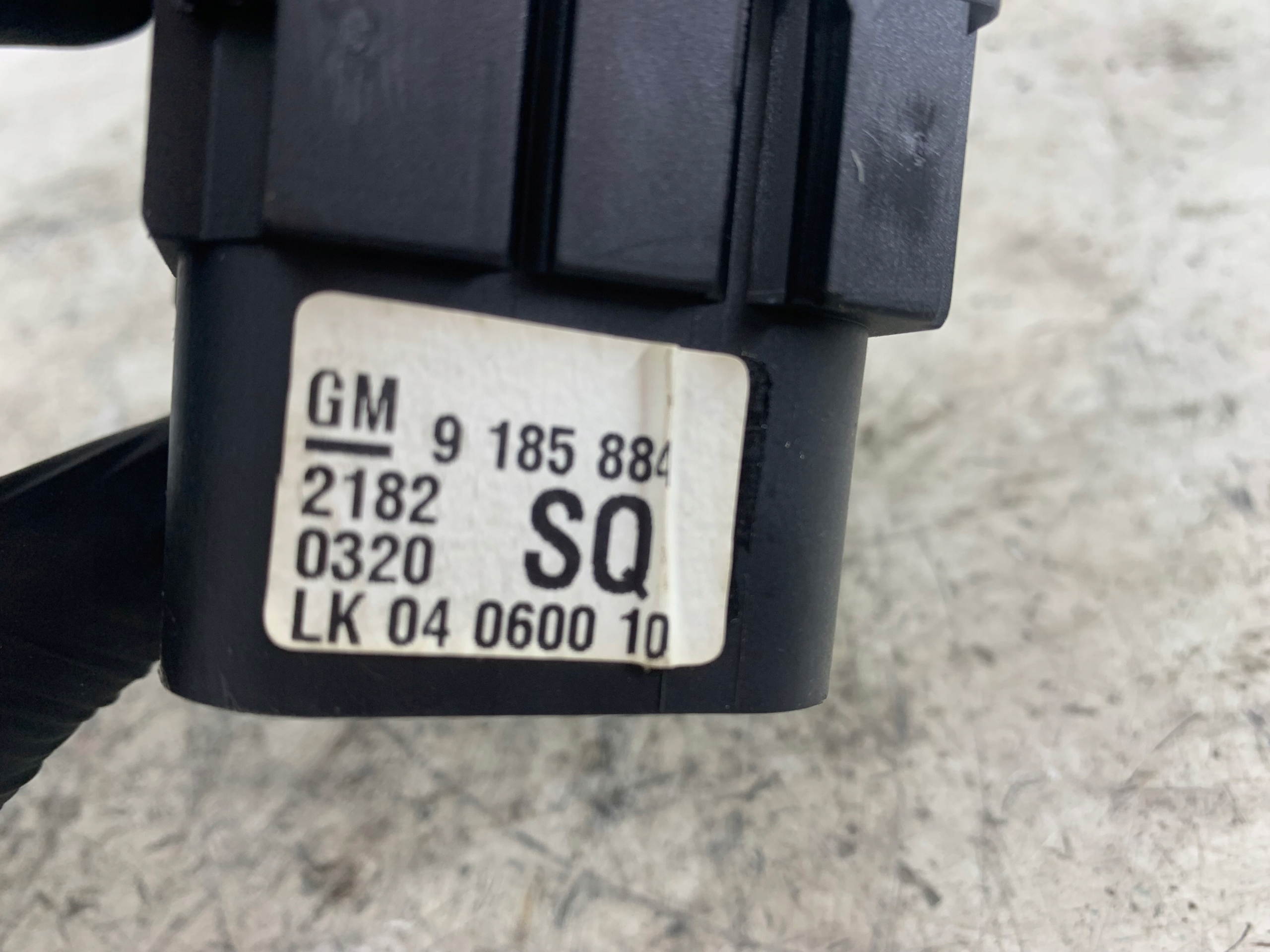 OPEL VECTRA C light switch 9185884