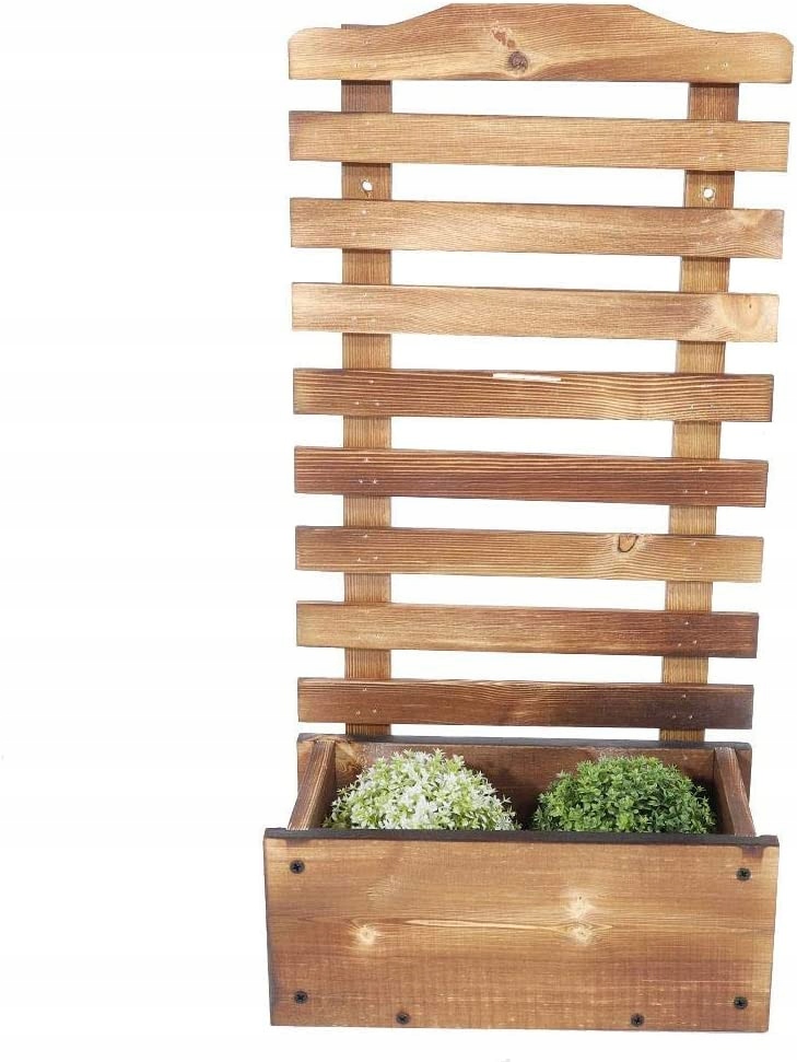 KWIETNIK PÓŁKA STOJAK NA KWIATY DONICZKI LOFT DREWNIANA DRABINKA SUKULENTY