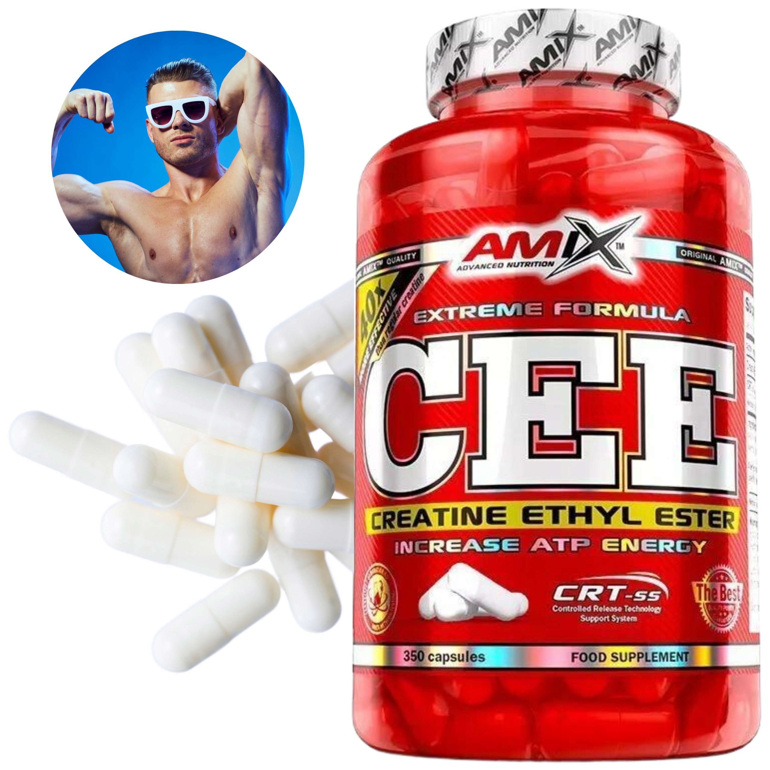 Kreatin Monohydrát Cee Etylový ester Kreatinu 350