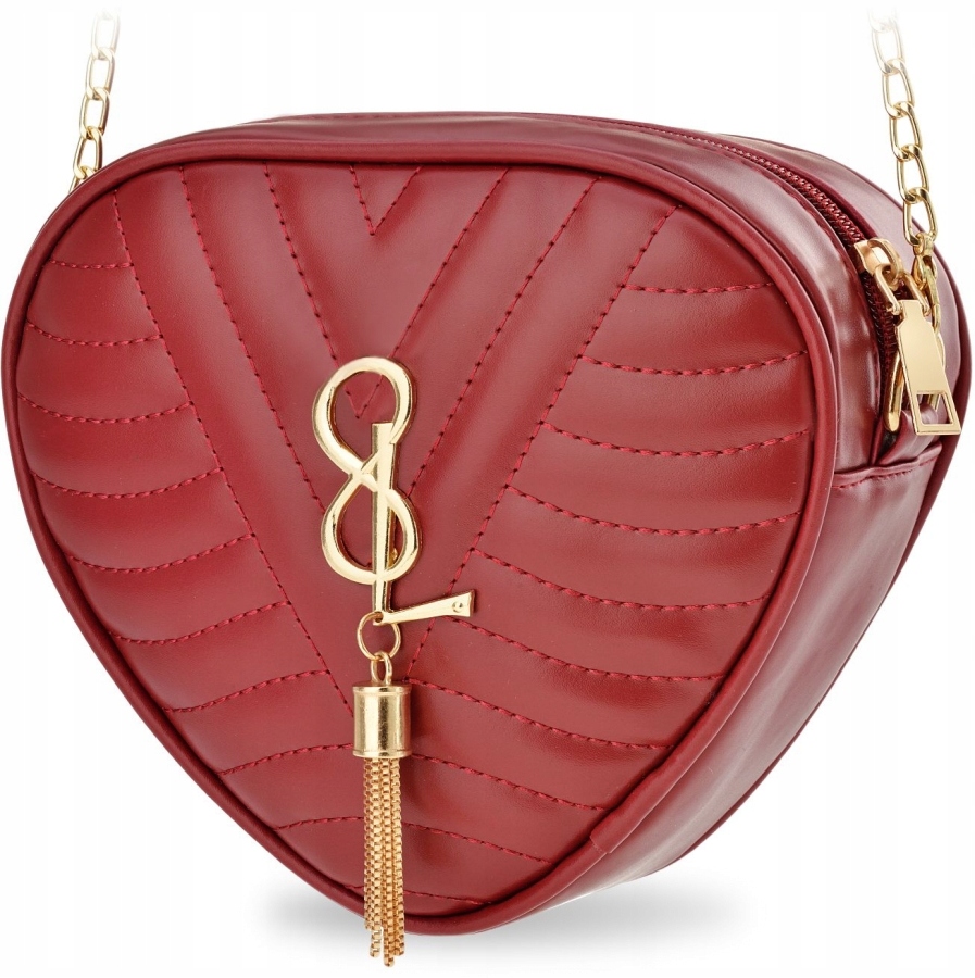 

Pikowana torebka Listonoszka elegancka łańcuszek