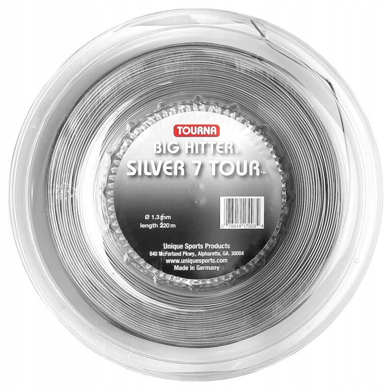 Naciąg tenisowy Tourna Big Silver 7 Tour 1.25 ze szpuli