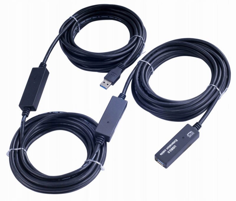 PremiumCord Usb 3.0 repeater a prodluž. kabel 20m