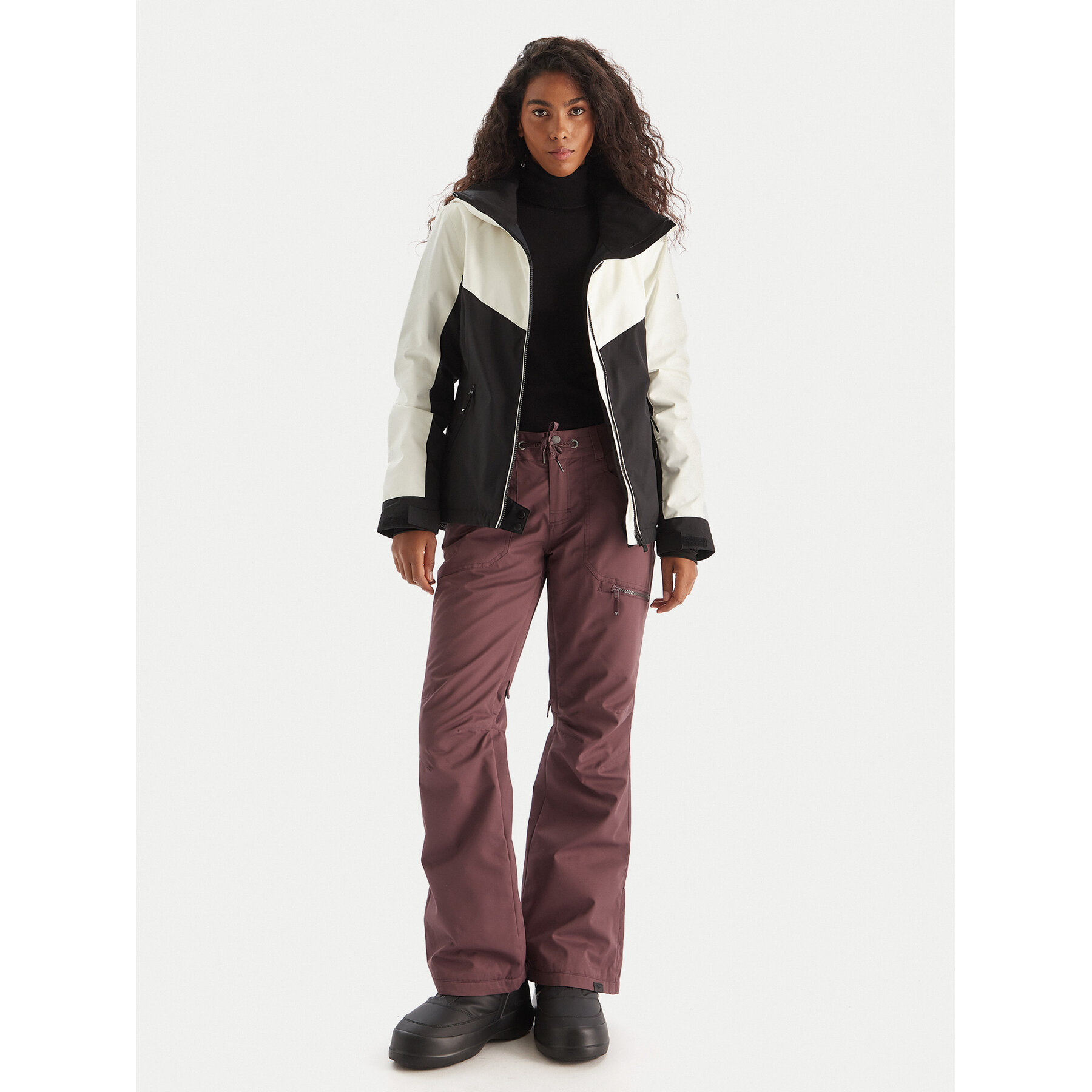 Roxy Damskie Spodnie narciarskie Fioletowy ERJTP03296-RRF0