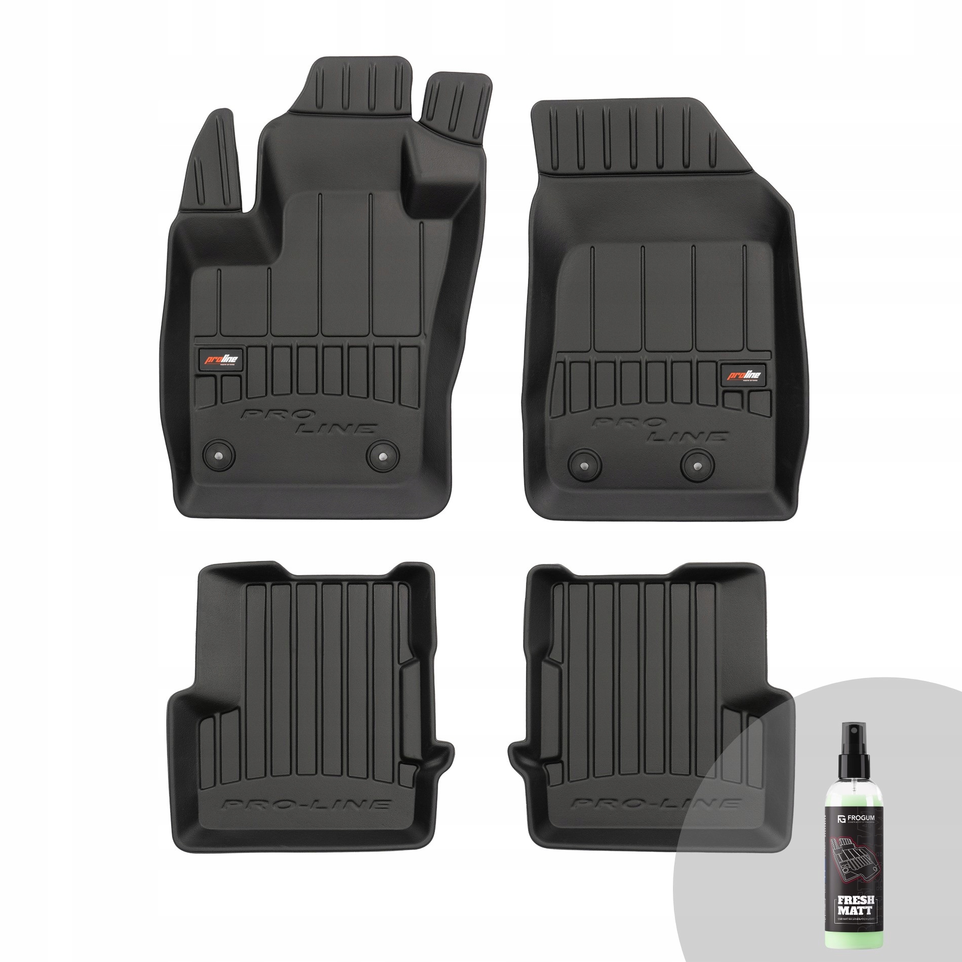 Autokoberce Frogum 3D pro Fiat 500X, pro Jeep Renegade střed