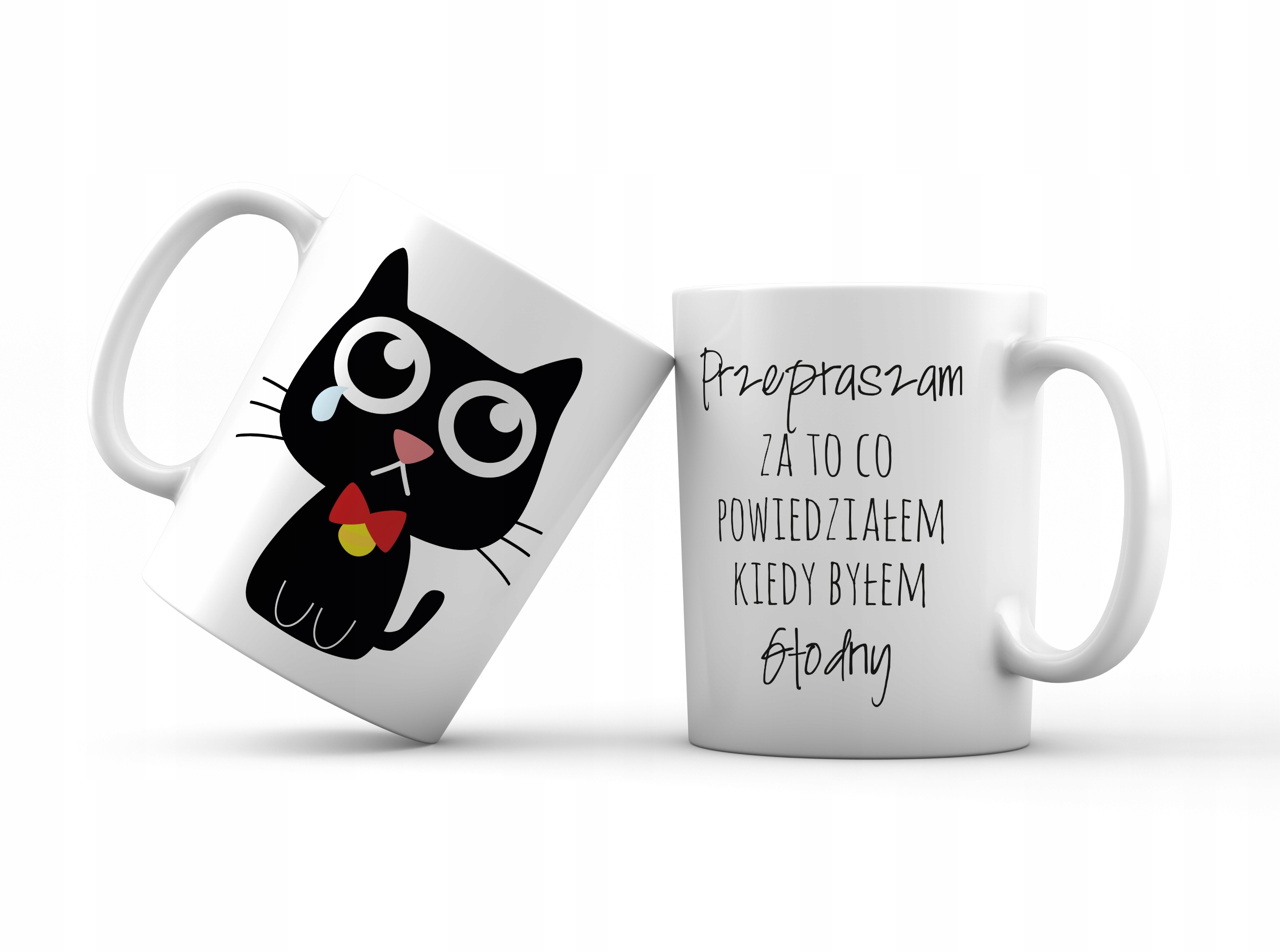 

Kubek z nadrukiem Przepraszam przeprosiny