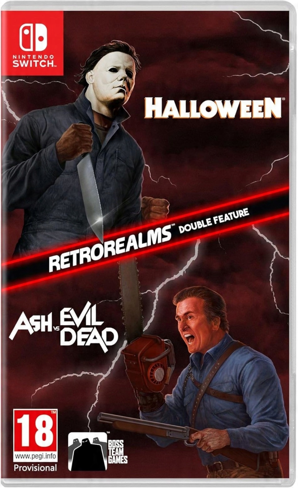 値引きする Halloween and Ash vs Evil Dead RetroRealms Double Feature Nintendo Switch
