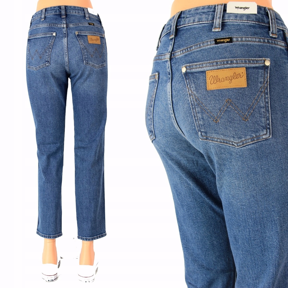 

Wrangler Retro Straight Jeansy Boyfriend _ W28 L32