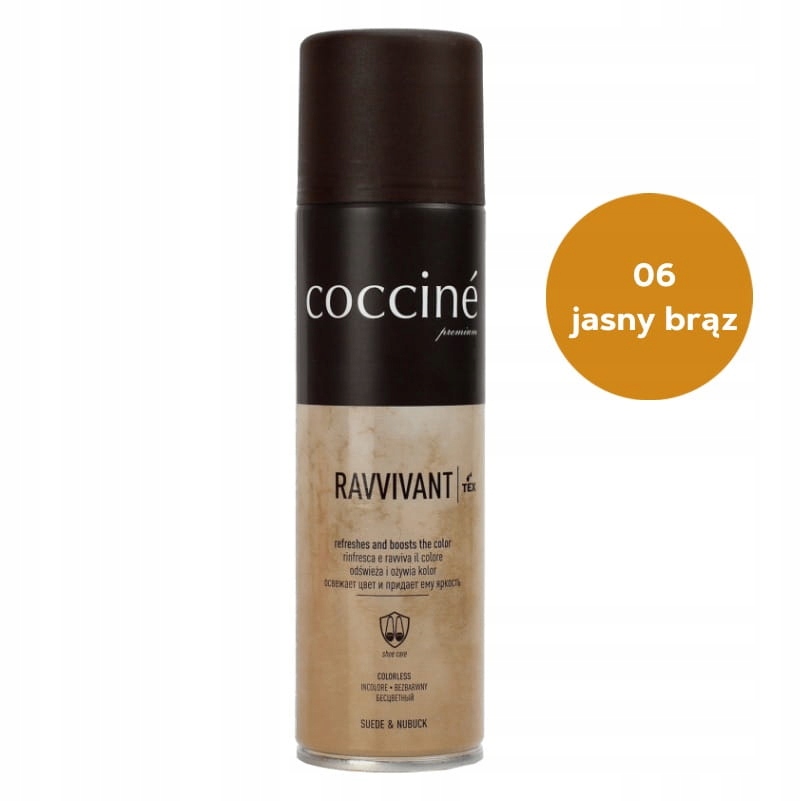 

Coccine Renowator Do Zamszu Jasny Brąz Farba