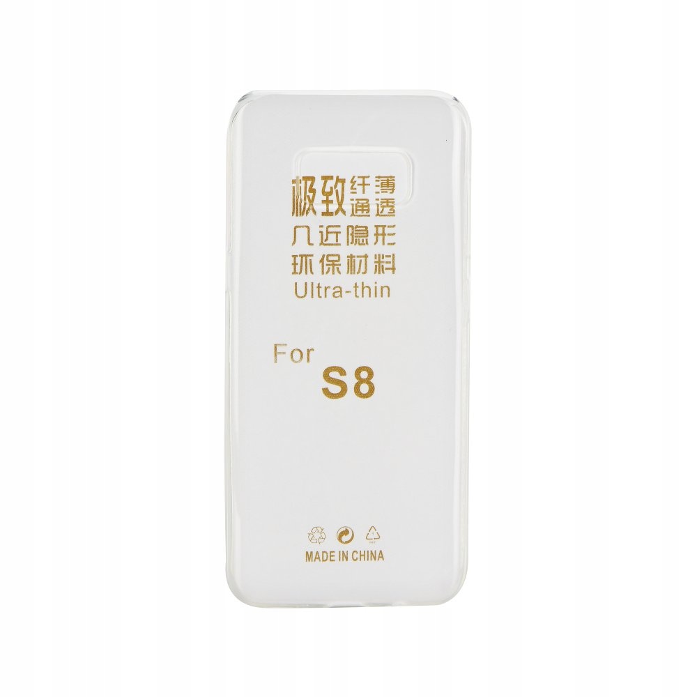 

Futerał Slim 0,3mm do Samsung S8 transparentny