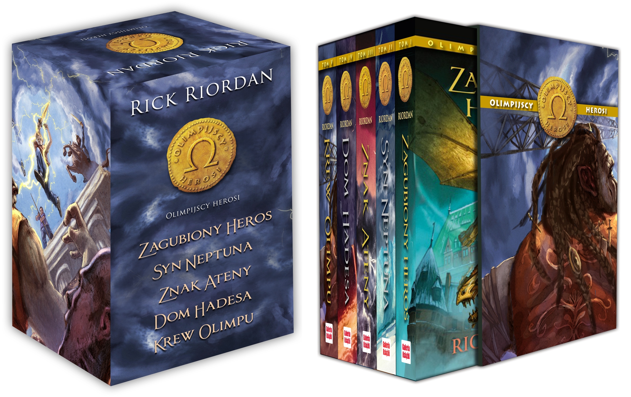 

Pakiet Olimpijscy Herosi Rick Riordan