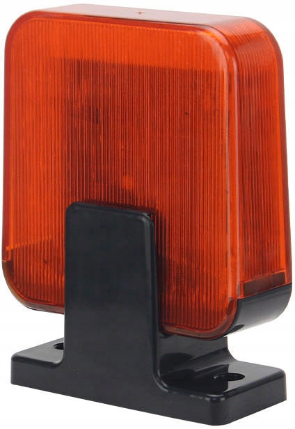 Lampa ostrzegawcza sygnalizacyjna do bramy 12V -230V z 16 diodami LED Marka Elektrobim