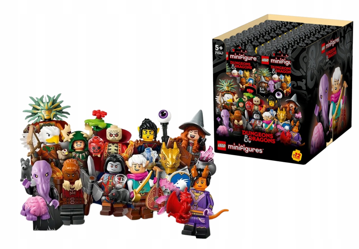 Lego Dungeons & Dragons 71047-PEŁNY Zestaw 12 Figurek Kolekcjonerskich