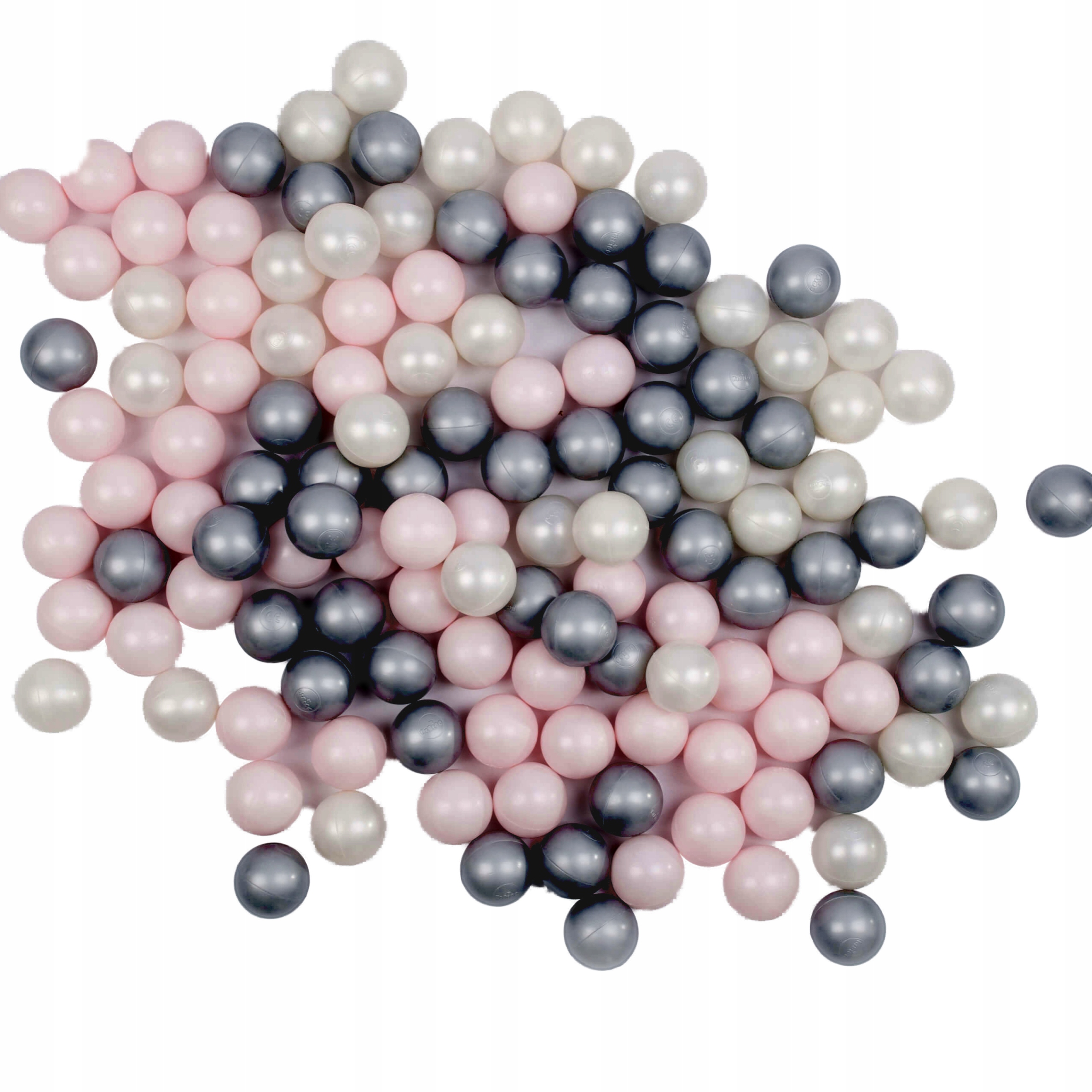 Suchy Basen z Piłeczkami Kulkami Kojec dla Dzieci MISIOO Różowy 200 Piłek Marka Misioo