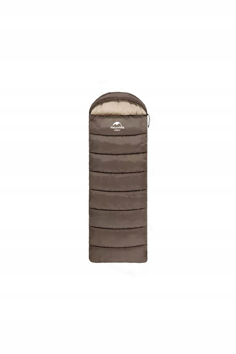 Naturehike Turistický spací pytel U350 NH20MSD07 hnědý pravý