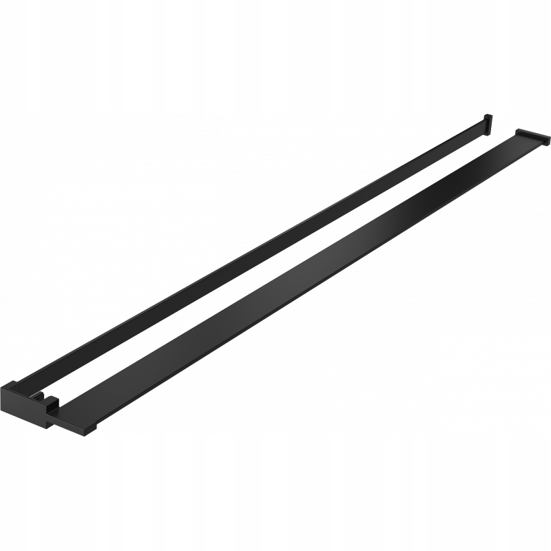 Mexen police na sprchovou zástěnu Černá