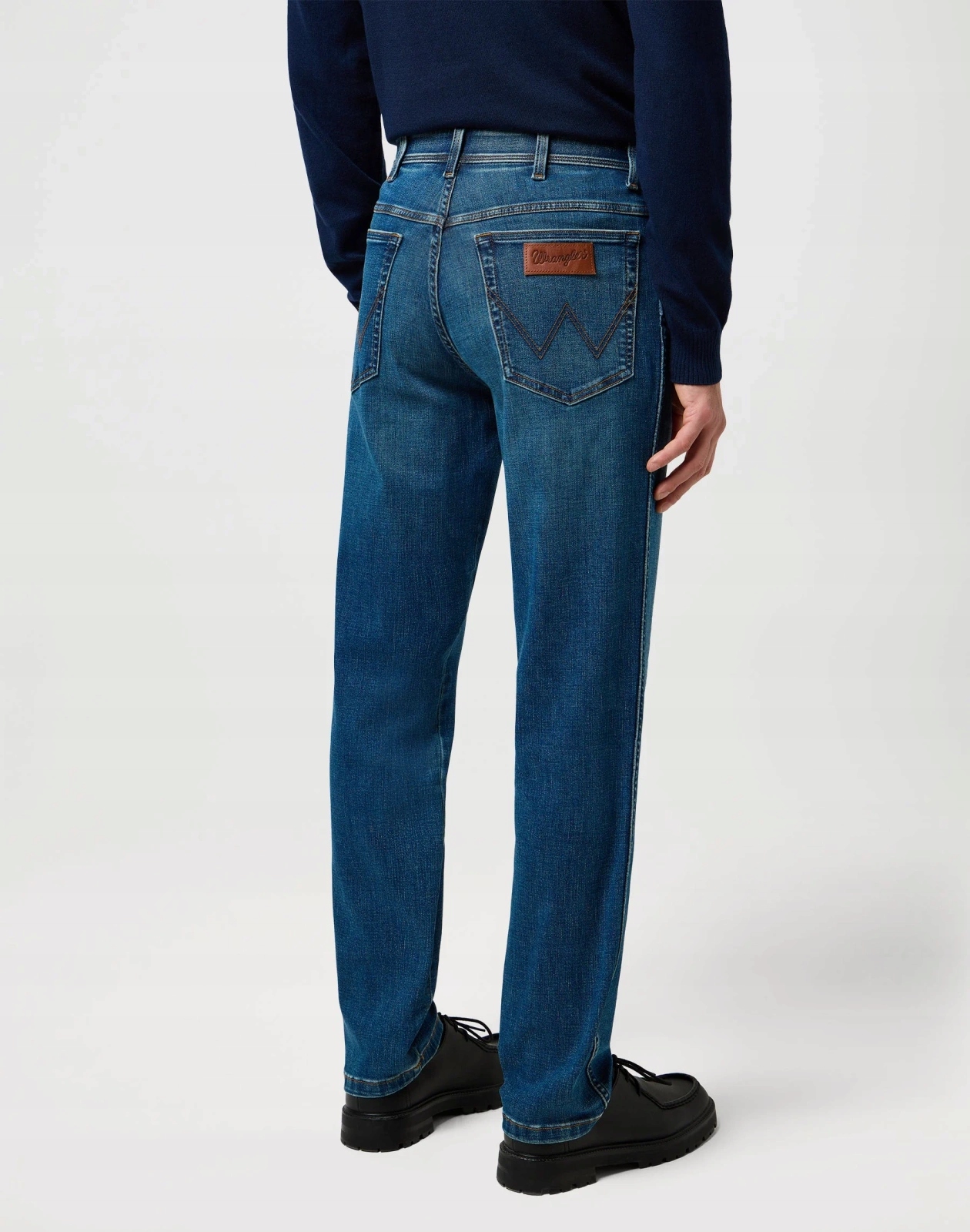 Pánské zúžené džínové kalhoty Wrangler Texas Slim Rouge 112370863 33/34