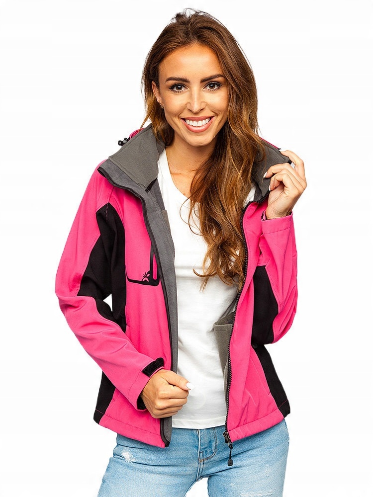 

Kurtka Damska Softshell Różowa 3077 Denley_xl