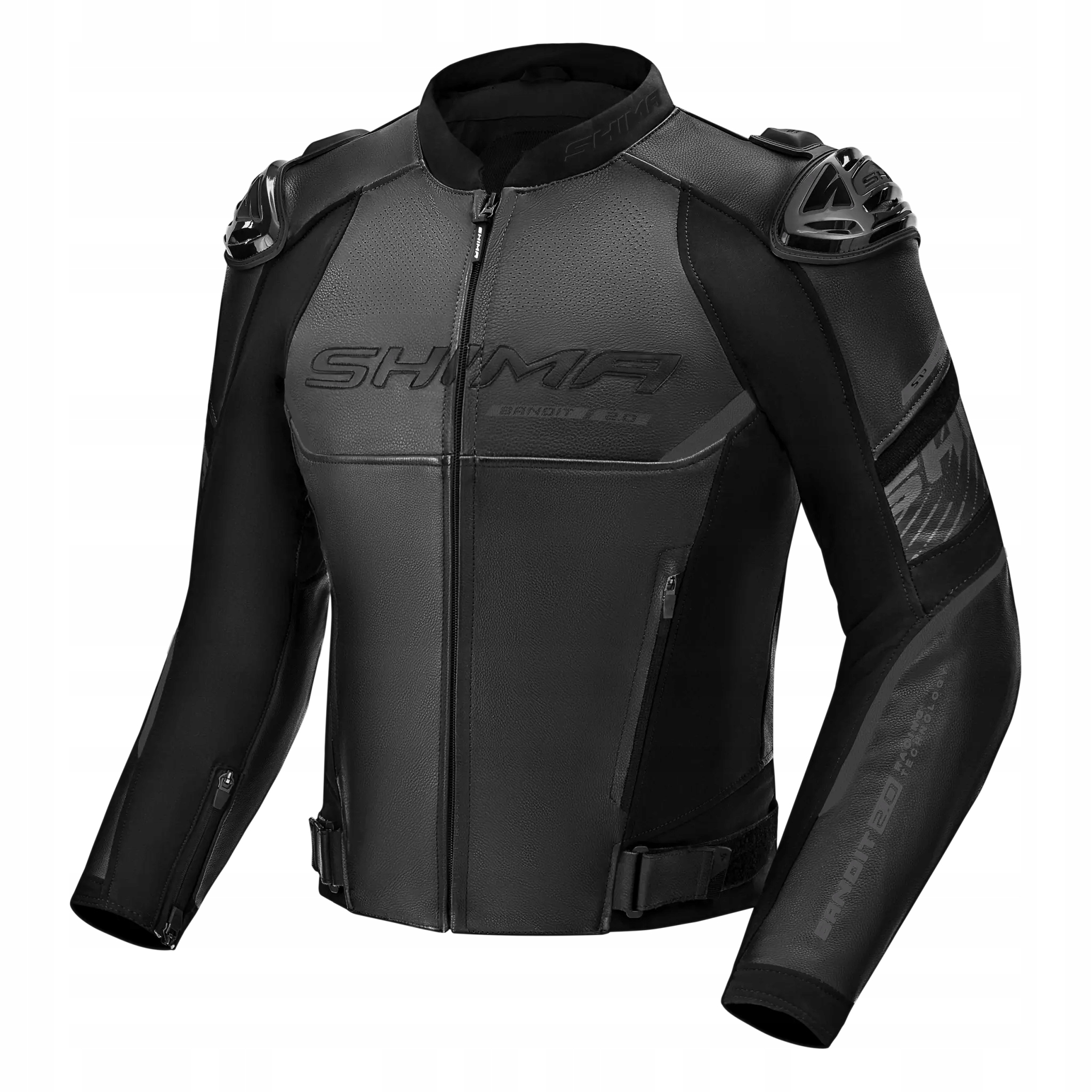 Kožená motocyklová bunda Shima Bandit 2.0 Men Black 52
