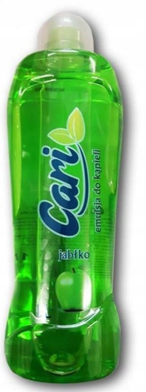 CARI PŁYN ŻEL DO KĄPIELI KĄPIELOWY 1L ZIELONE JABŁKO
