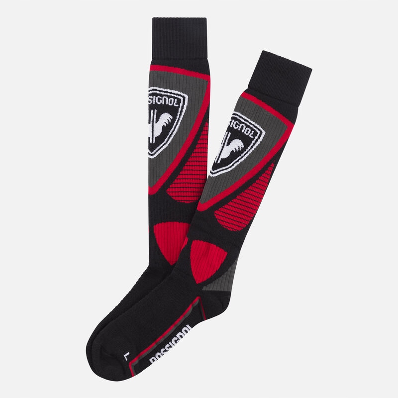 Skarpety narciarskie Rossignol L3 Wool & Silk Red Czerwony S 36-38