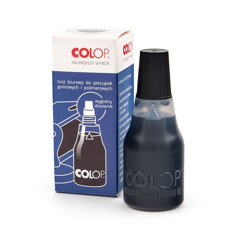 Tusz do stempli Colop czarny 25ml