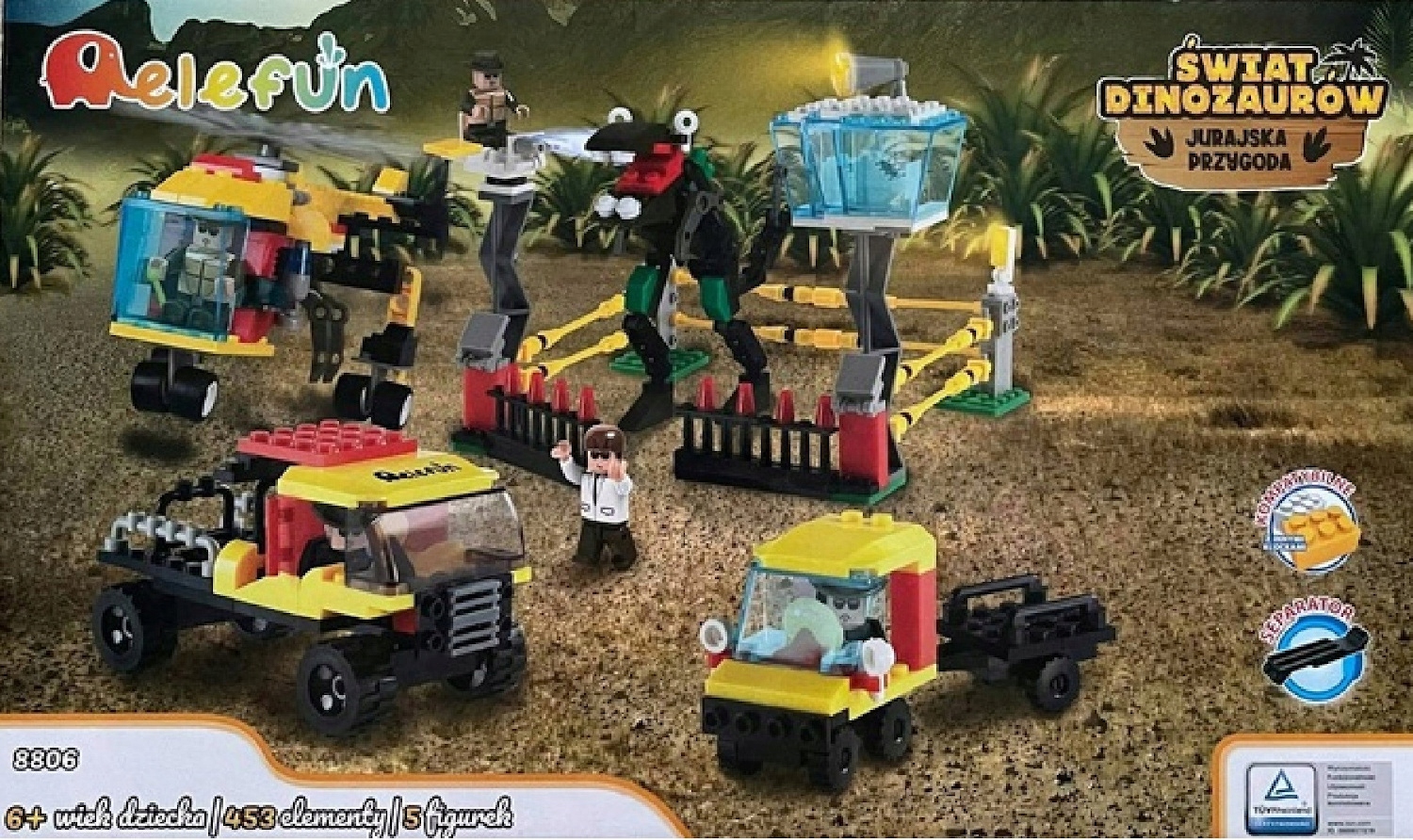 

Elefun Świat Dinozaurów Jurajska Przygoda 8806