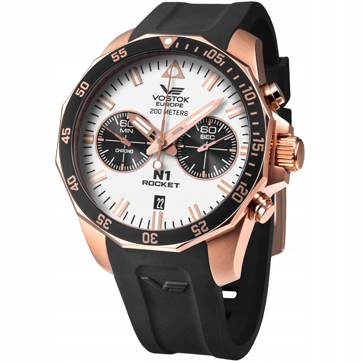 Pánské Hodinky Vostok Europe 6S21-225B619S, černý pásek