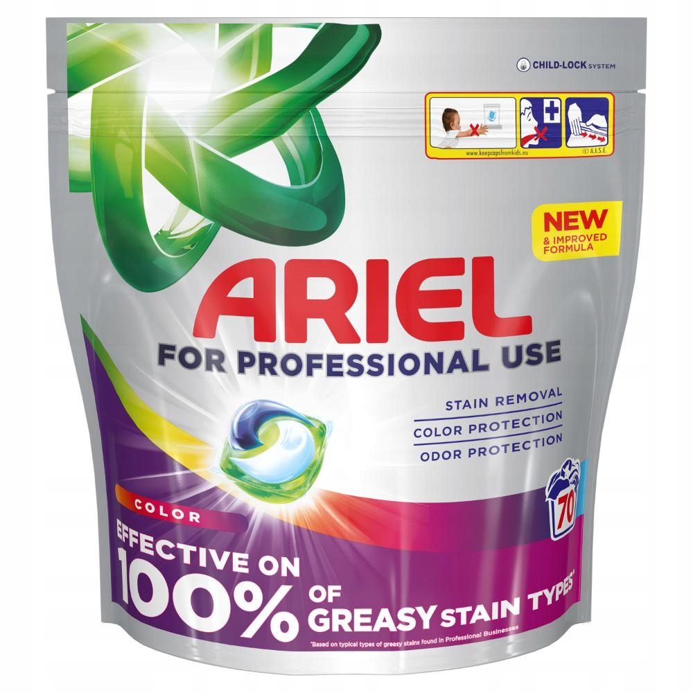 Levně Ariel Professional Color kapsle na praní 70ks