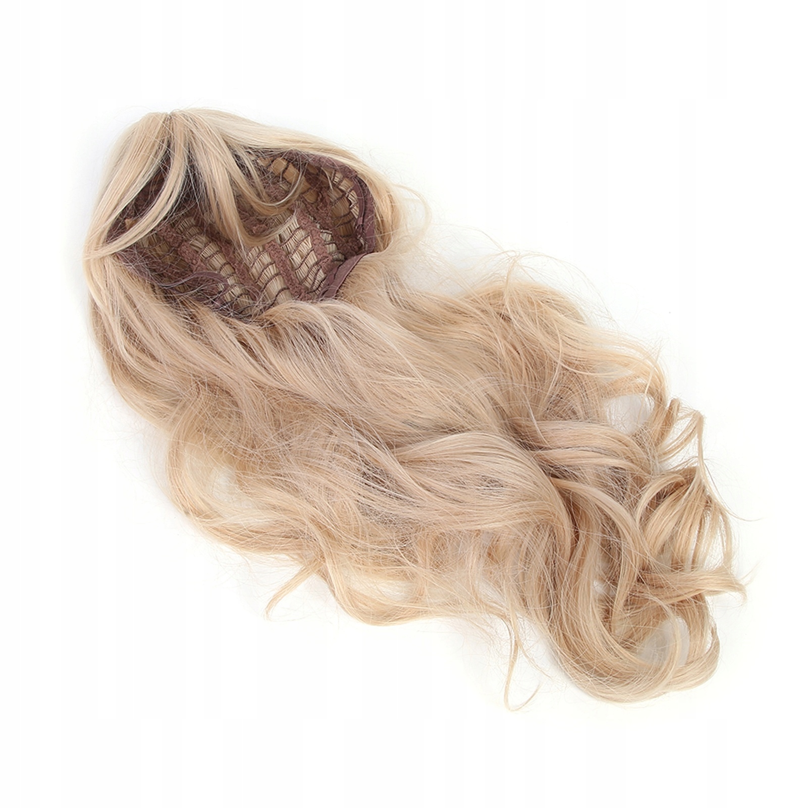 Peruka Damska Długie Włosy Blond Ombre Długa 65 CM