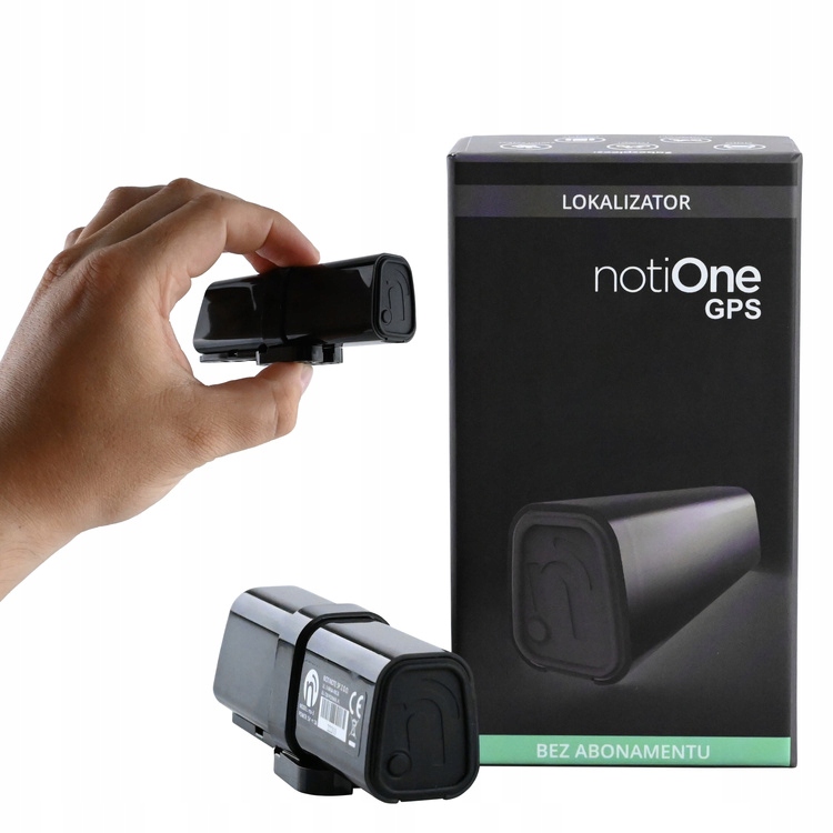 Lokalizator Notione Gps Plus Uniwersalny Czarny