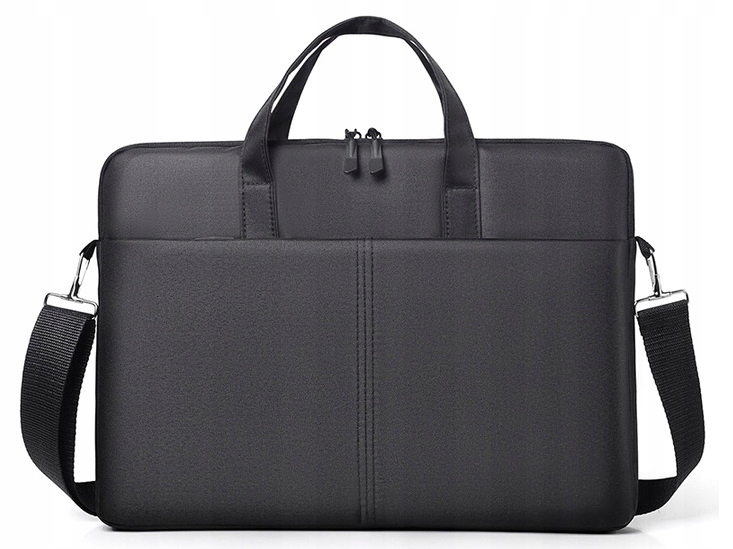 TORBA NA LAPTOP 15,6 CZARNA NA RAMIĘ Dokumenty