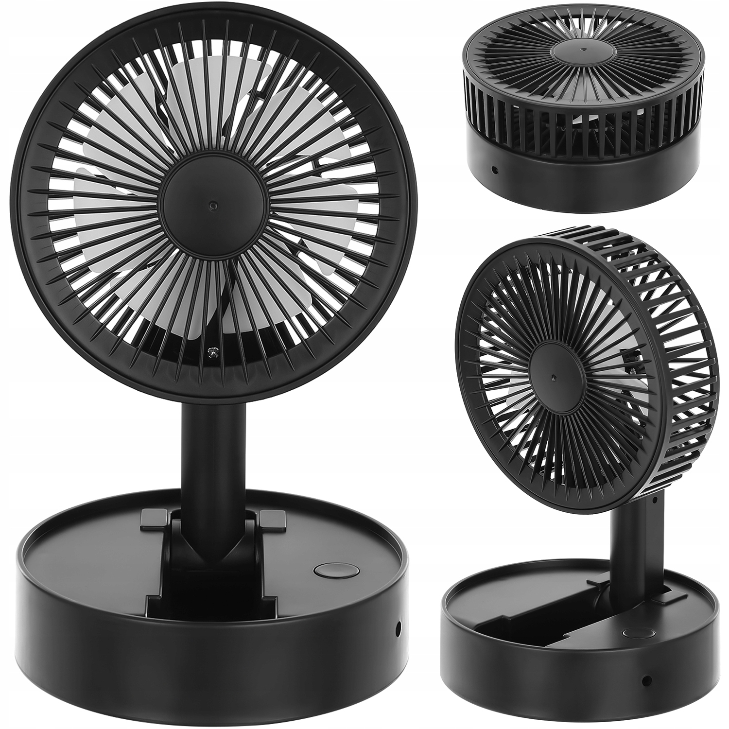 MOCNY WENTYLATOR WIATRAK BIURKOWY STOJĄCY USB MINI