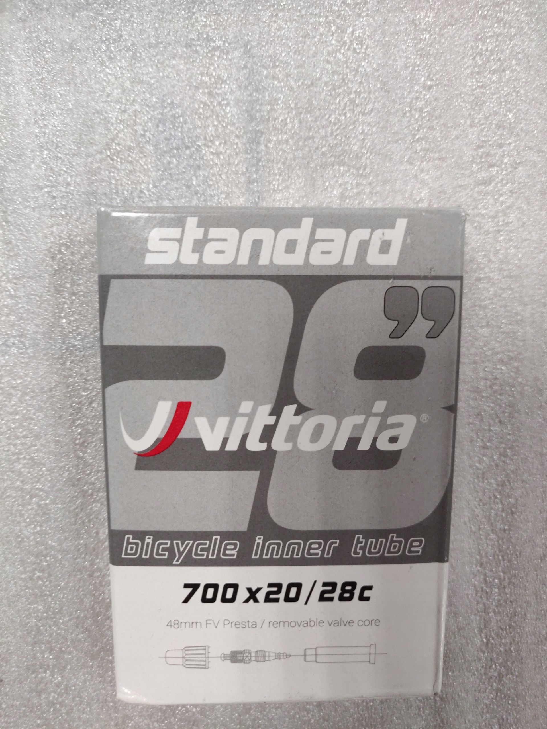 

Dętka Vittoria 700x20/28c presta 48mm