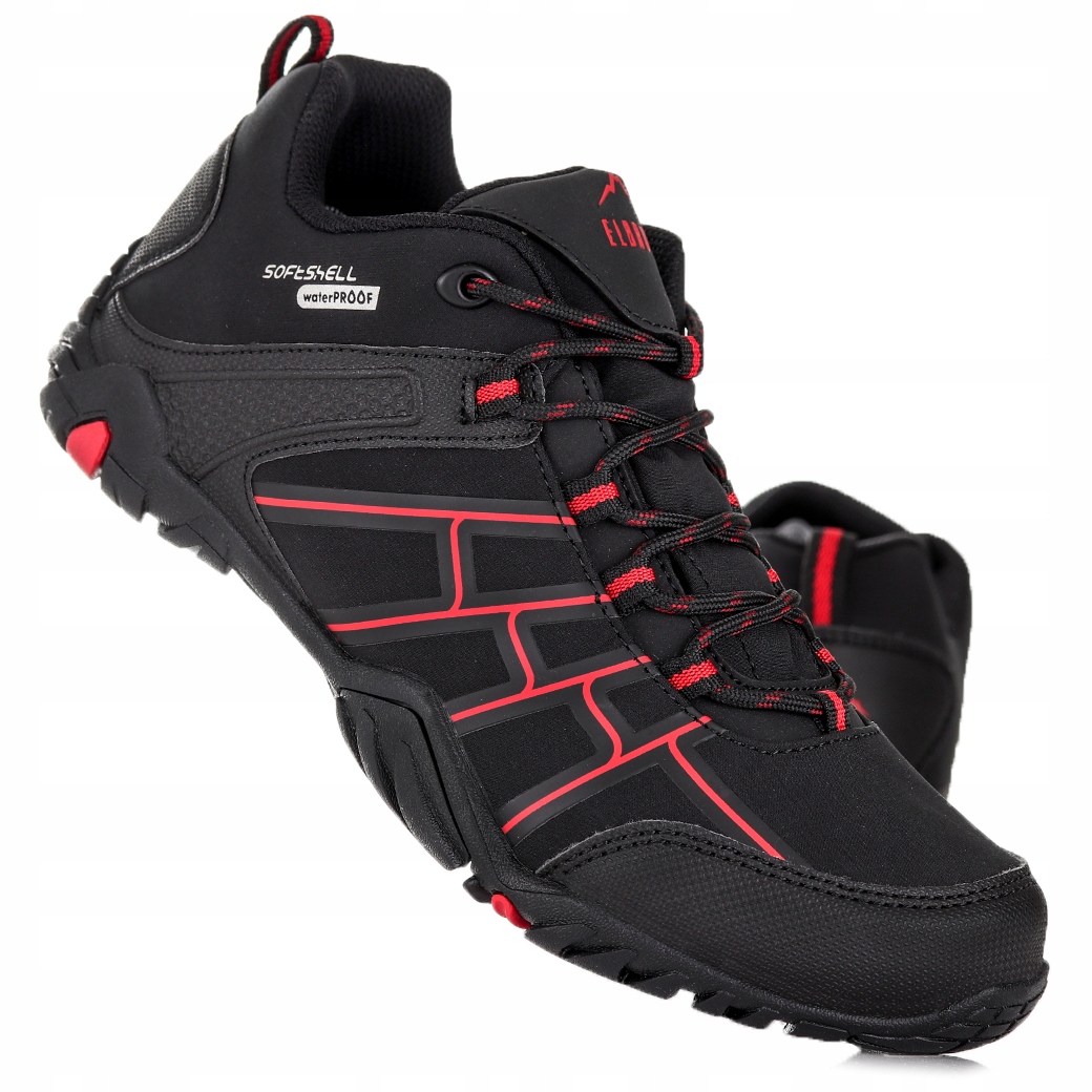 

Buty męskie Elbrus Rimley Wp Black/ Flame Scarlet
