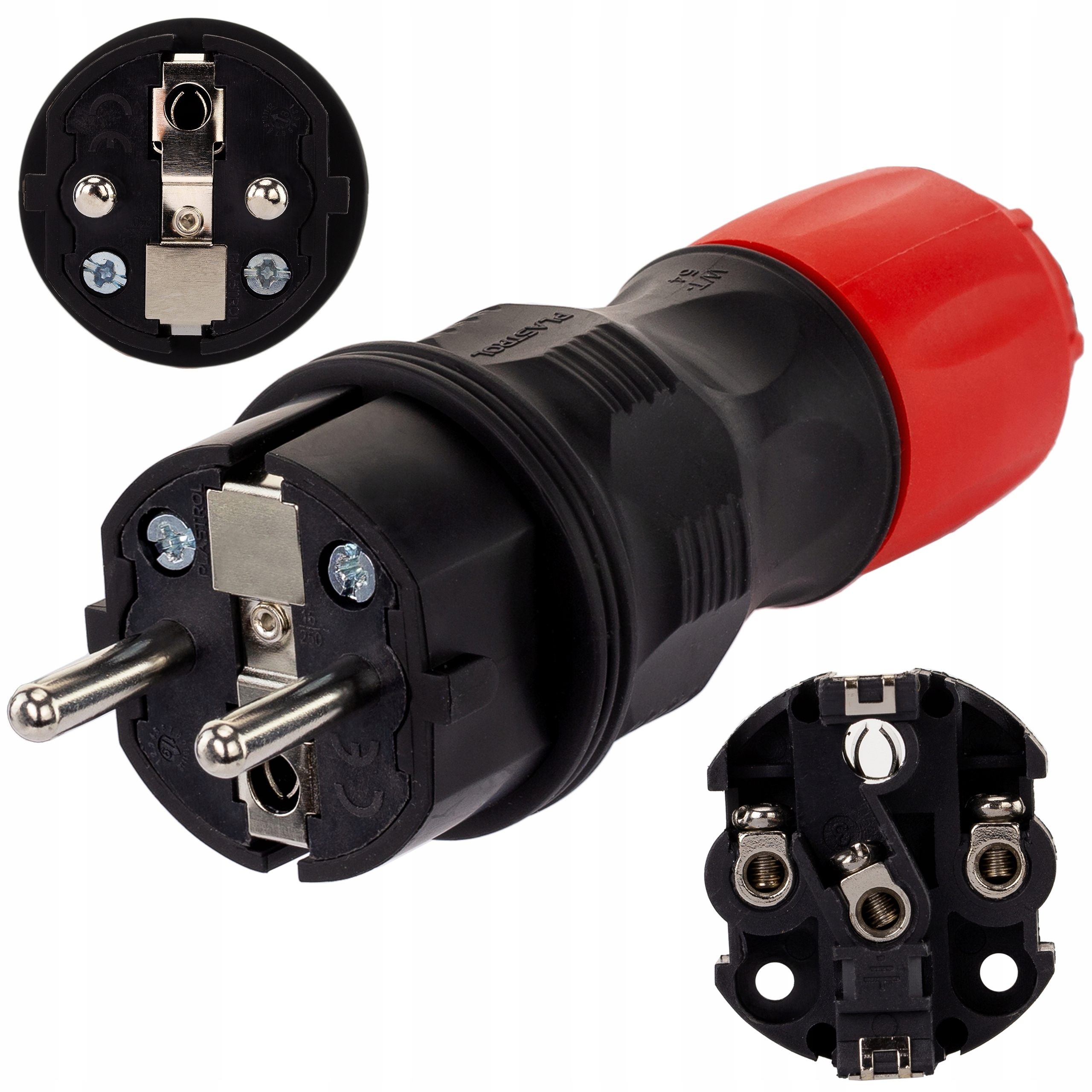 

Wtyczka prądowa hermetyczna na kabel 16A 250V IP54