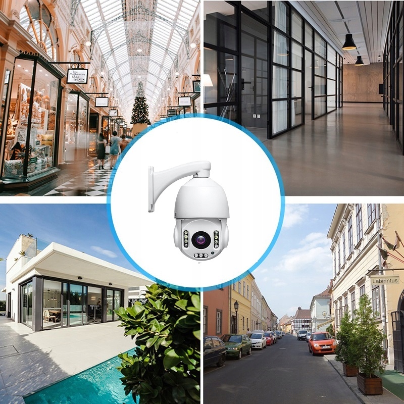 KAMERA ZEWNĘTRZNA OBROTOWA 30X ZOOM SIM GSM 5MPX Model DHE200WS/X5W6 5MPX