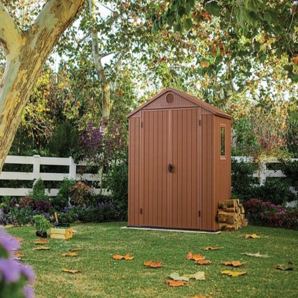 KETER DOMEK NARZĘDZIOWY/OGRODOWY DARWIN 6x4 BRĄZOW Kod producenta 003637