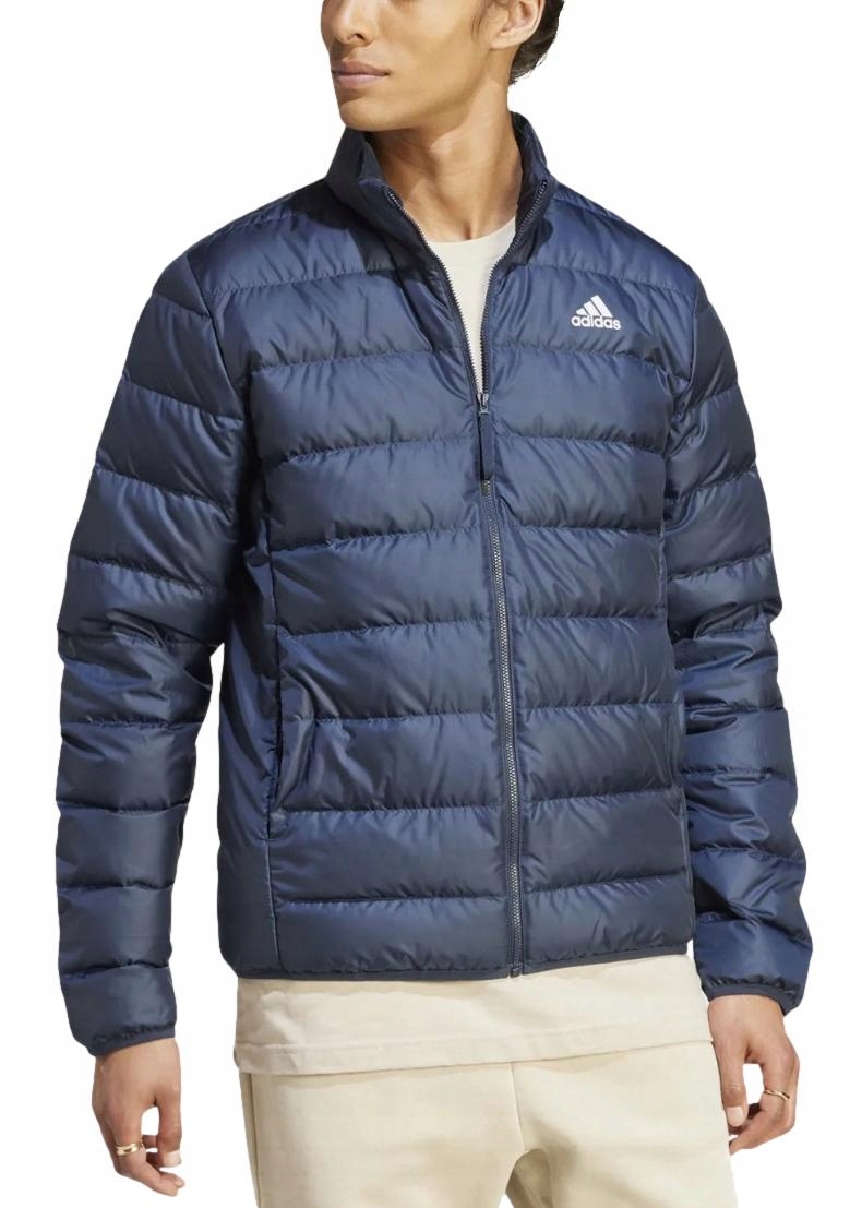 adidas Pánská zimní zapínací péřová bunda teplá, pohodlná, vel M