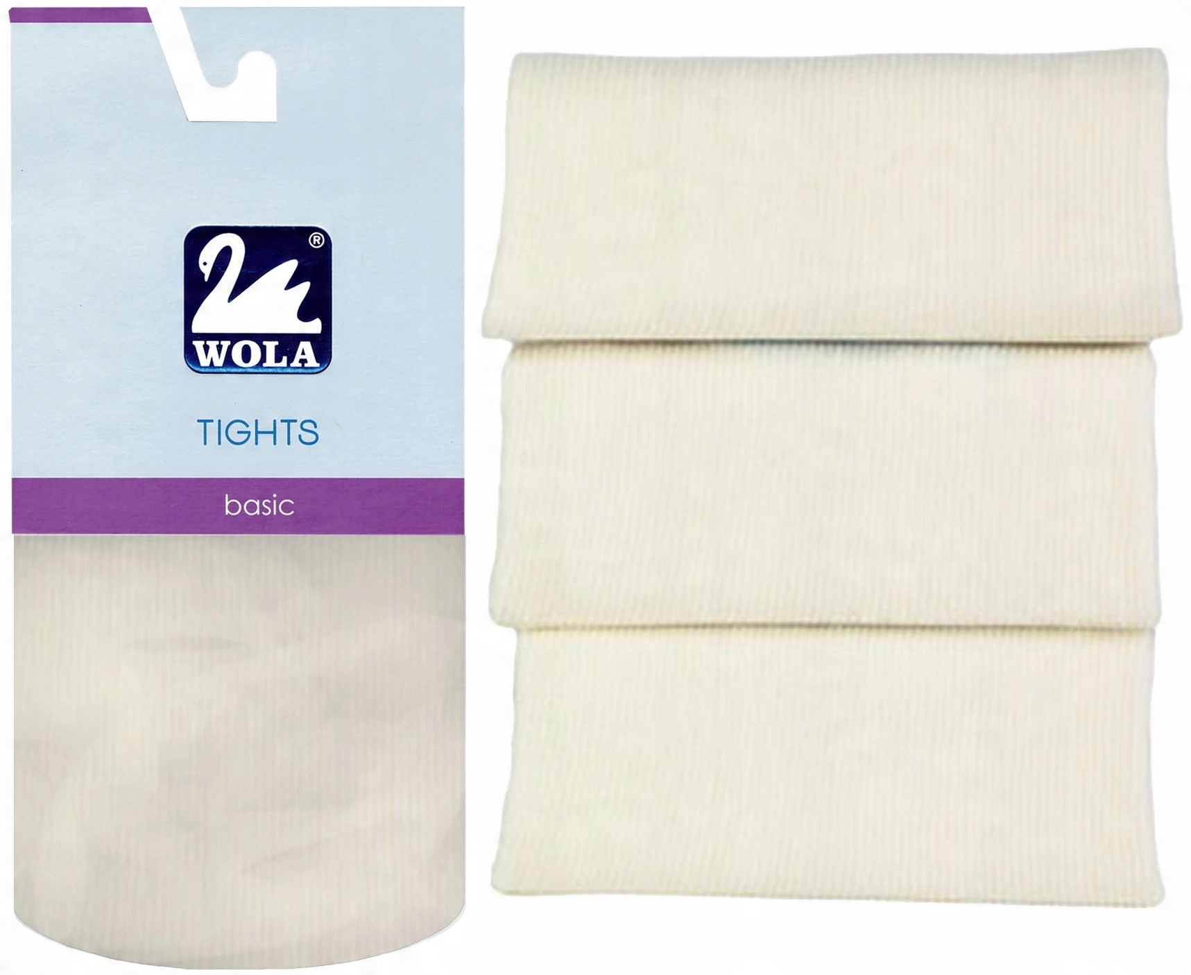 

Wola Rajstopy Gładkie Bawełna 104/110 Offwhite