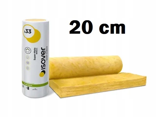 ISOVER минеральная вата супер-мат 0,033 / 20 см