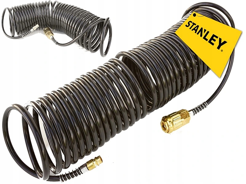 Stanley 8221577STN Wąż Spiralny Pneumatyczny Do Kompresora 10M