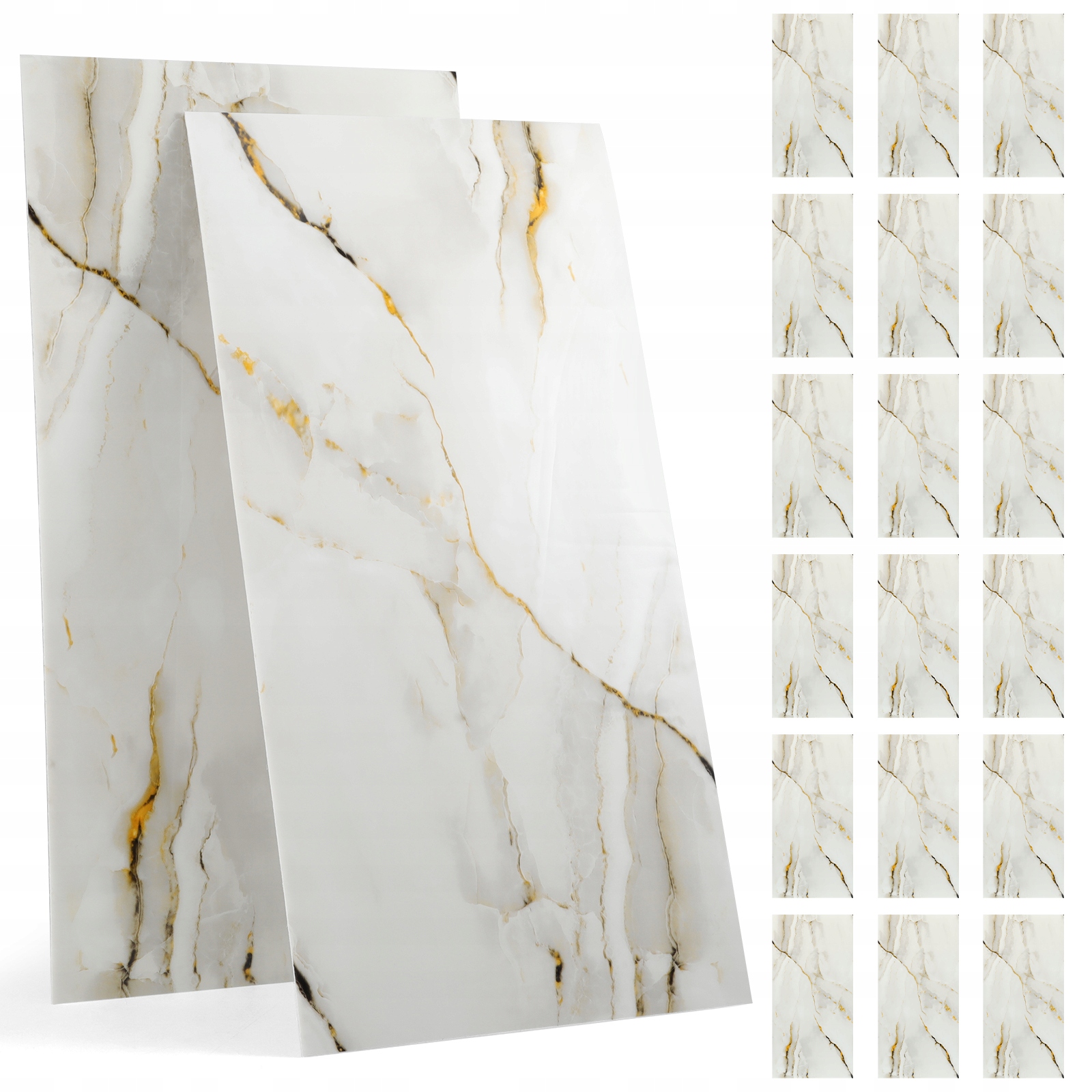 20x 3D Obkladové Panely Samolepicí Imitace Cihel 60 x 30 cm Xpe Pěna