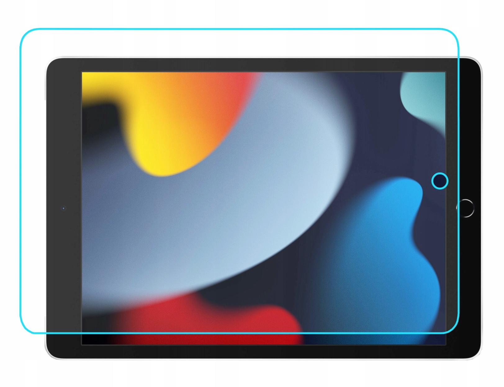 SZKŁO HARTOWANE 9H DO APPLE IPAD 9 GEN 10.2 2021 EAN (GTIN) 5903802411447