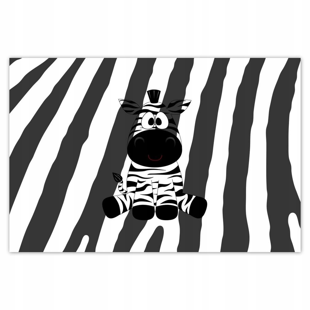 

Plakat 93x62 Zebra Paski