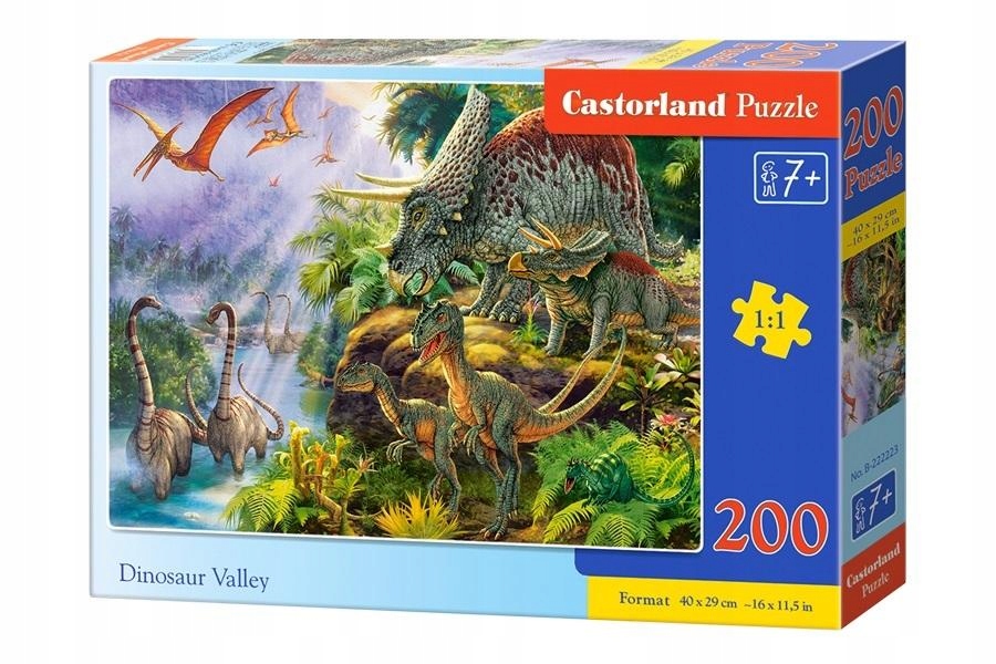

Puzzle 200 Dinozaury Układanka z dinozaurami