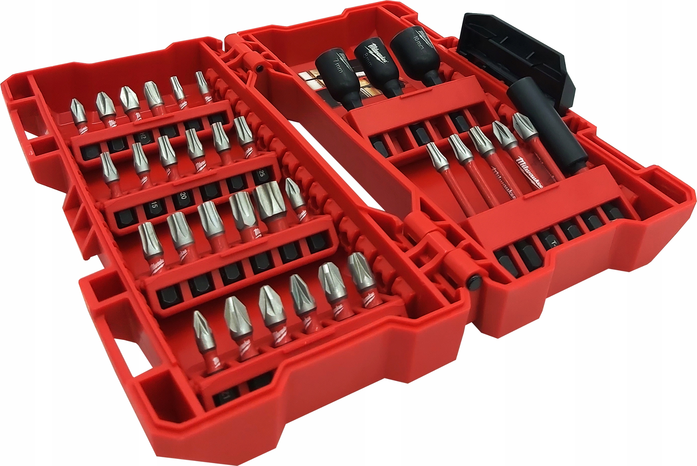 WIERTLA DO METALU I ZESTAW BITOW NASADEK MILWAUKEE Brand Milwaukee